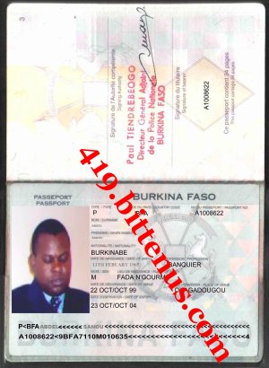 My internationa passport